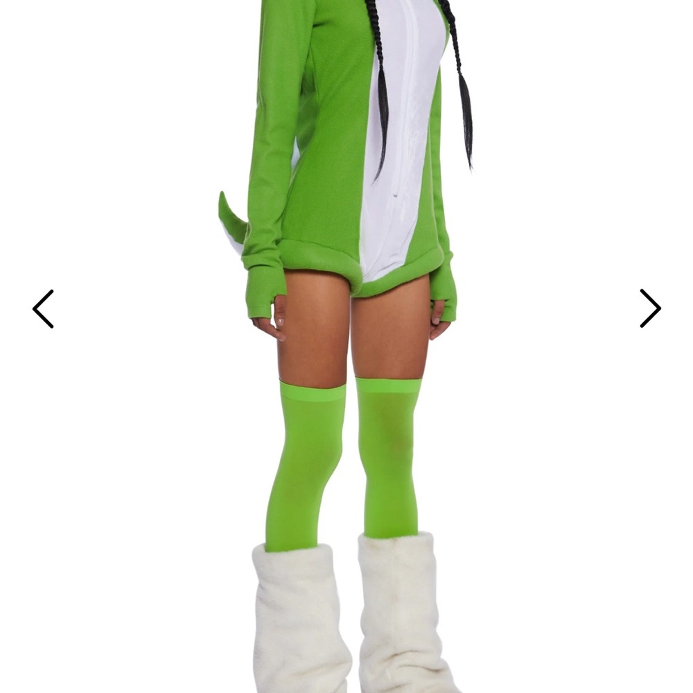 Green Dinosaur Costume Onesie